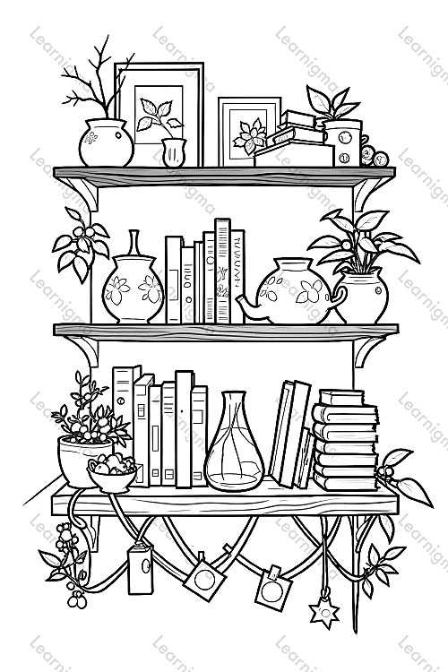 Shelf With Books