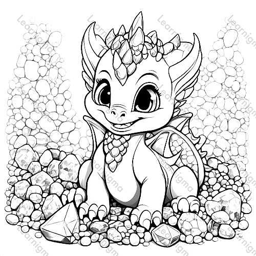 Fantasy Baby Dragon