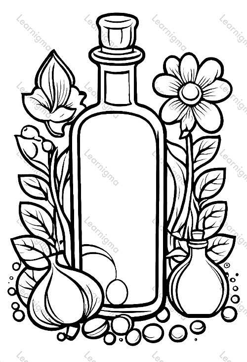 Bottle With Flowers