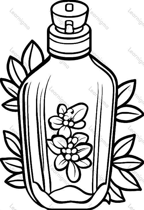 Bottle With Flowers