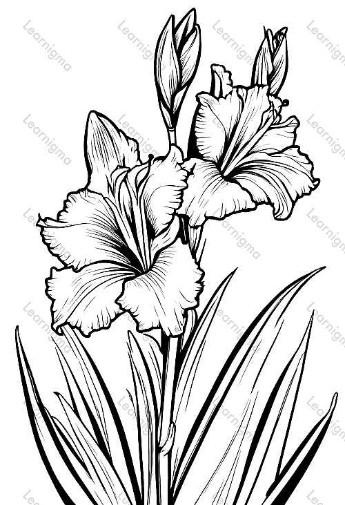 Gladiolus Flower