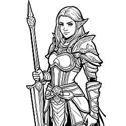 Fantasy Female Warrior