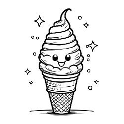 Smiling Ice Cream