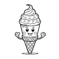 Smiling Ice Cream