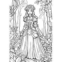 Princess In Enchanted Forest