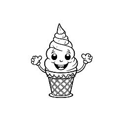 Smiling Ice Cream