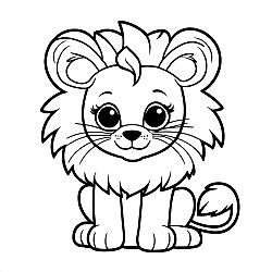 Cute Lion