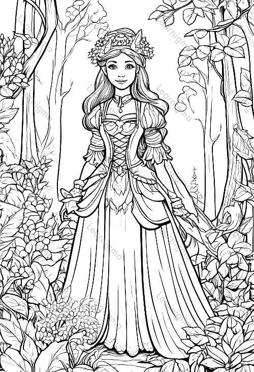 Princess In Enchanted Forest