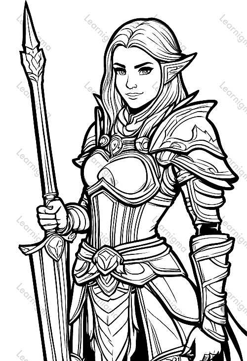 Fantasy Female Warrior