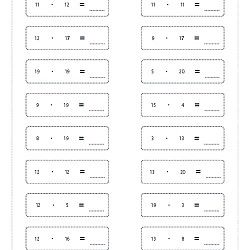 Math Multiply 0012